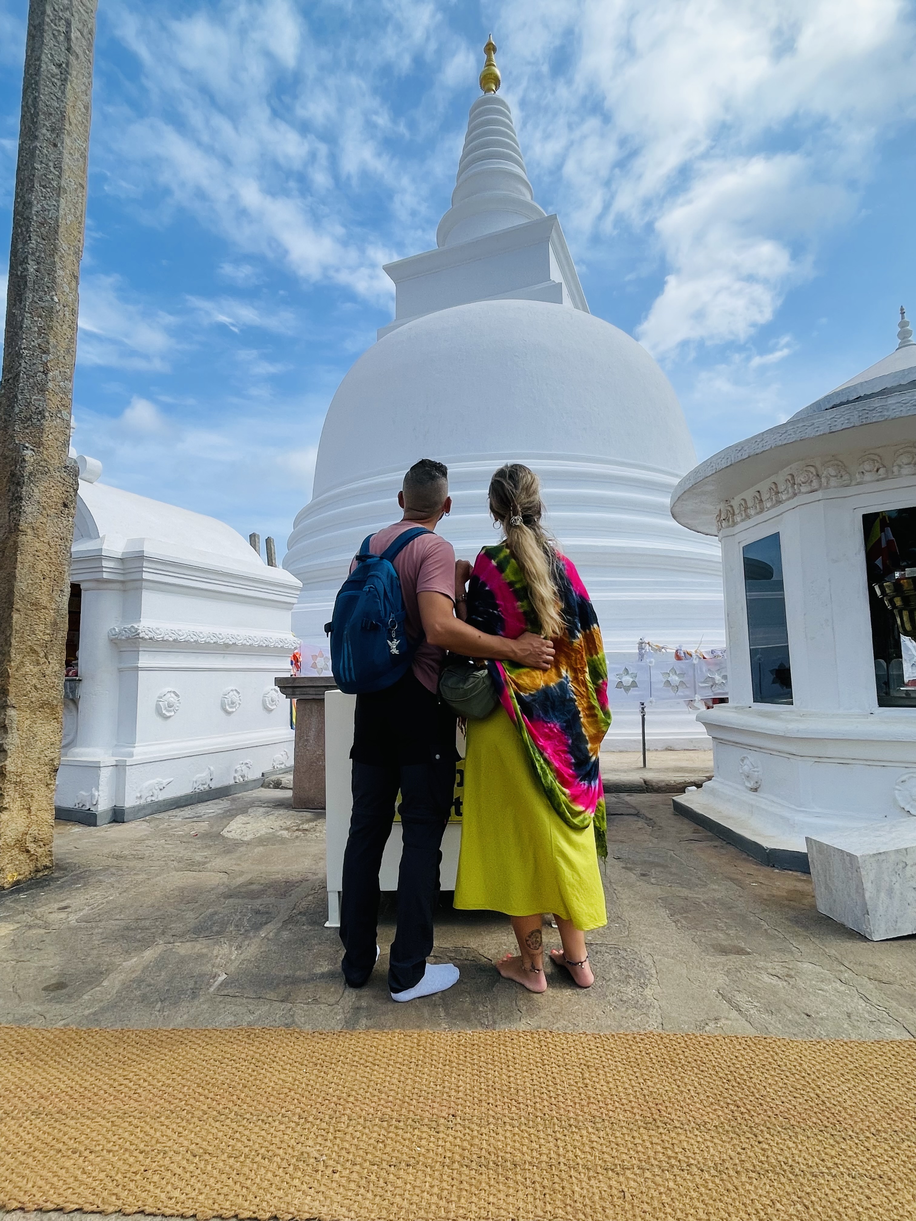 Arrival in Sri Lanka